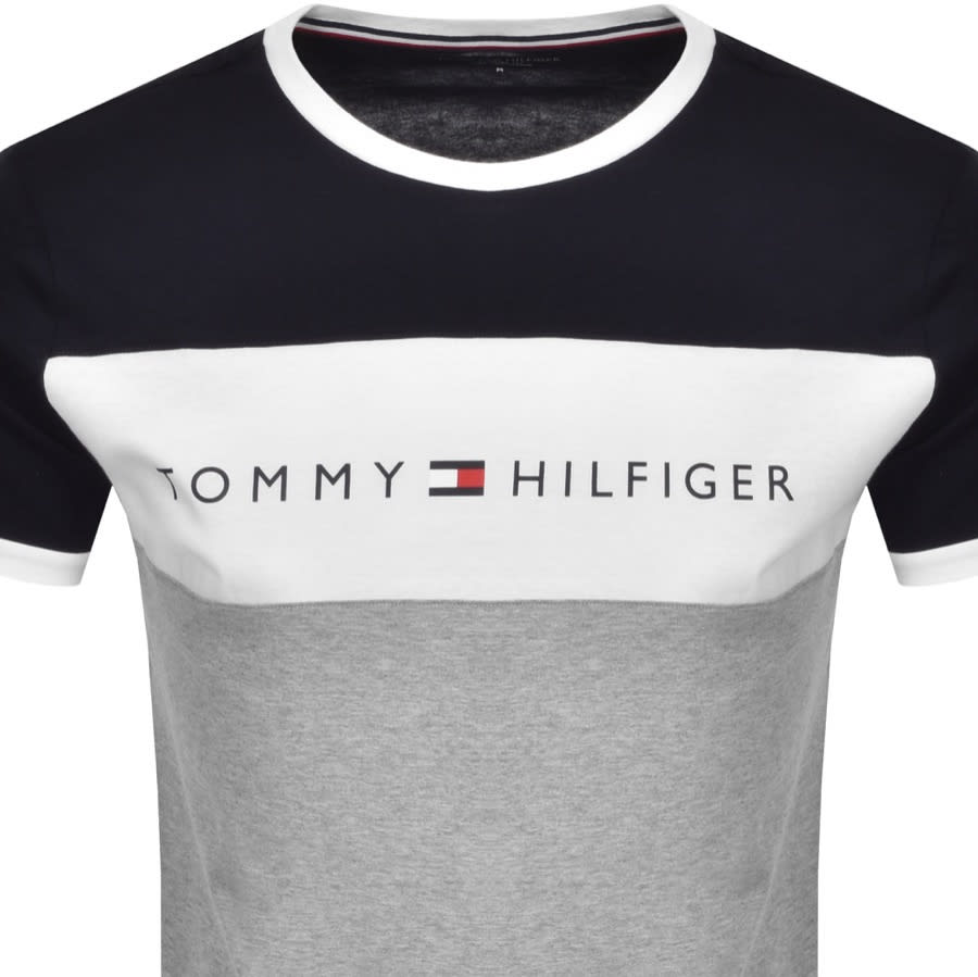 Alternative Image for ProductTommy Hilfiger Lounge Logo Flag T Shirt Navy2